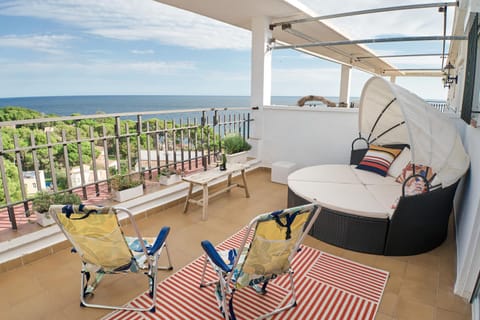 Natural landscape, View (from property/room), Balcony/Terrace, Sea view