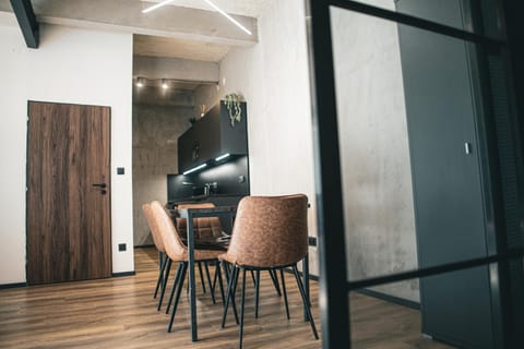 Living room, Seating area, Dining area