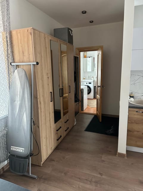 Kitchen or kitchenette, wardrobe
