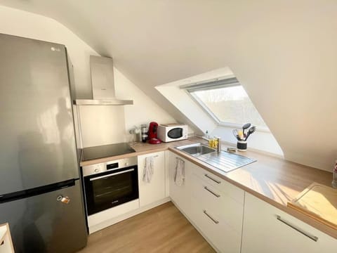 T5 lumineux - balcon - parking - linge inclus Apartment in Séné