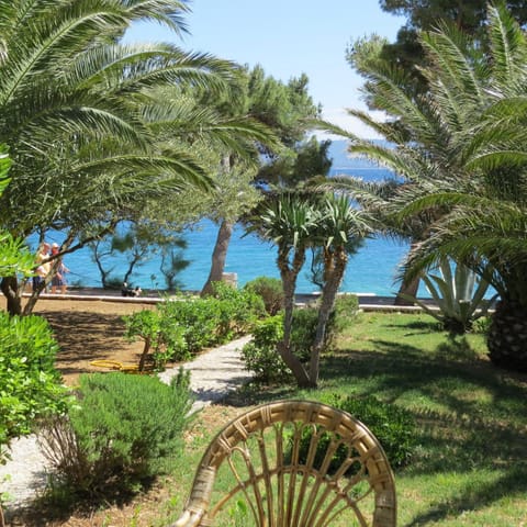 Natural landscape, Garden, Garden view, Sea view