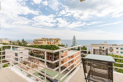 View (from property/room), Balcony/Terrace, Sea view