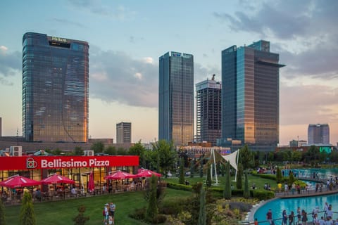 Nearby landmark, City view