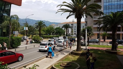 Spring, City view, Street view, Location