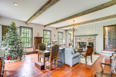 Spacious and Historic Cabin in New Haven with Pond! Cabin in Ozark Mountains