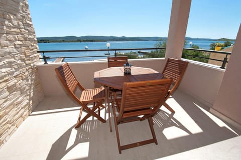 View (from property/room), Balcony/Terrace, Sea view