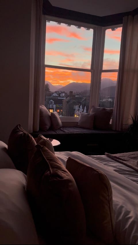 Bed, View (from property/room), Bedroom, Mountain view