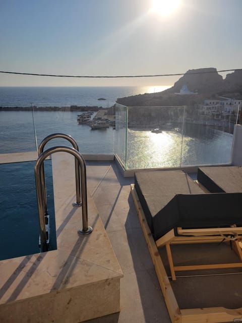 Patio, Pool view, Swimming pool, Sunrise, Sunset