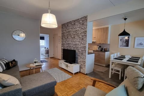Viihtyisä saunallinen kolmio keskustan läheisyydessä Apartment in Finland