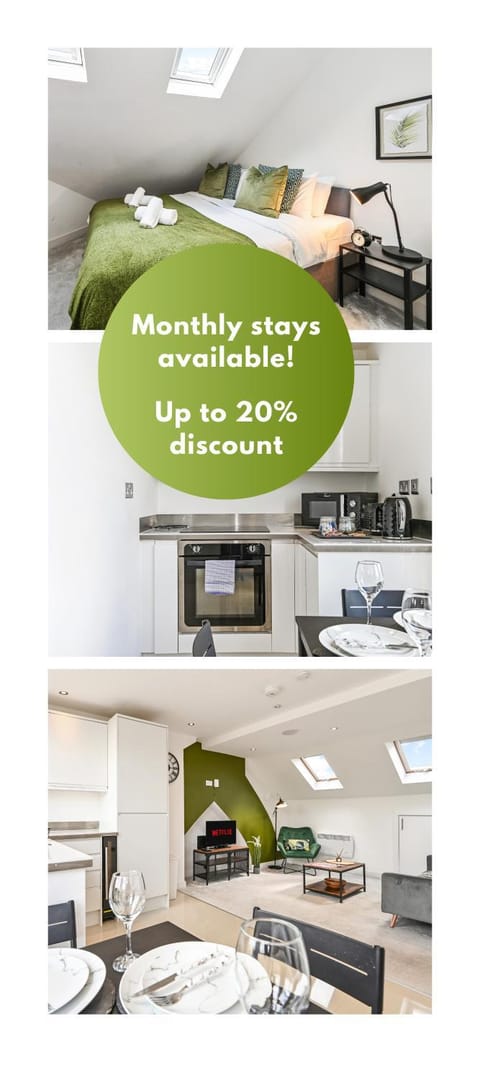 Kitchen or kitchenette, Living room, Bedroom