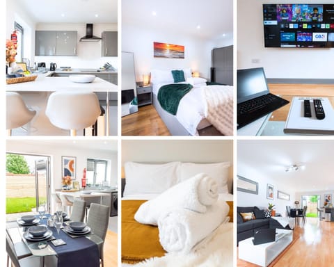 Bed, Garden, Garden, Kitchen or kitchenette, Living room, Dining area, Bedroom, Garden view, Dinner, Dinner, wardrobe, kitchen