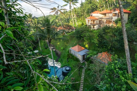 Property building, Natural landscape, Garden view