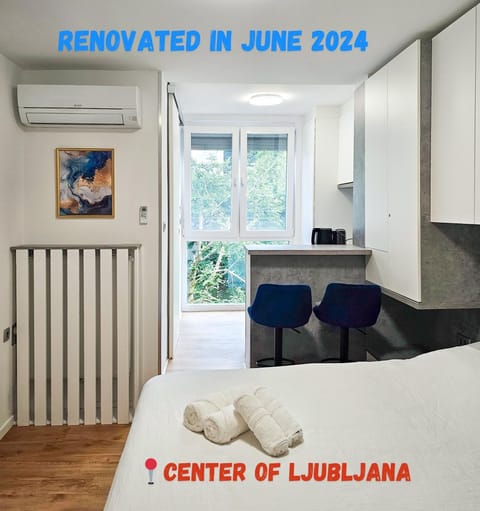 Bed, View (from property/room), Bedroom, air conditioner