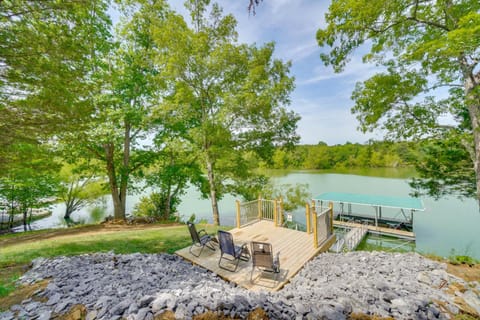Boat Dock Pet-Friendly Douglas Lake Getaway! House in Douglas Lake