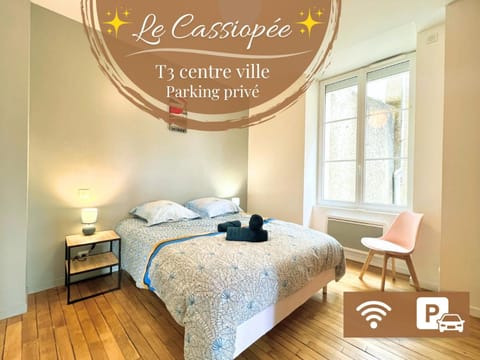 Le Cassiopée ~ T3 avec parking proche centre ville Apartment in Poitiers