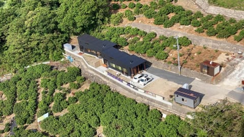 Property building, Day, Natural landscape, Bird's eye view, Parking