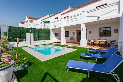 Property building, Living room, Swimming pool