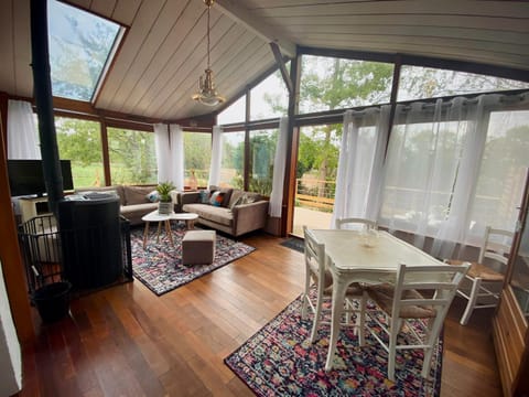 Patio, Balcony/Terrace, Living room, Garden view