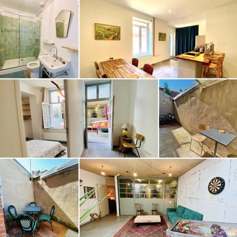 Oasis Urbaine - Spacieux et calme avec patio Apartment in Lille