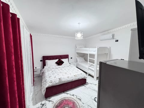 Bed, Photo of the whole room, Bedroom, bunk bed