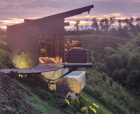 Off site, Sunset