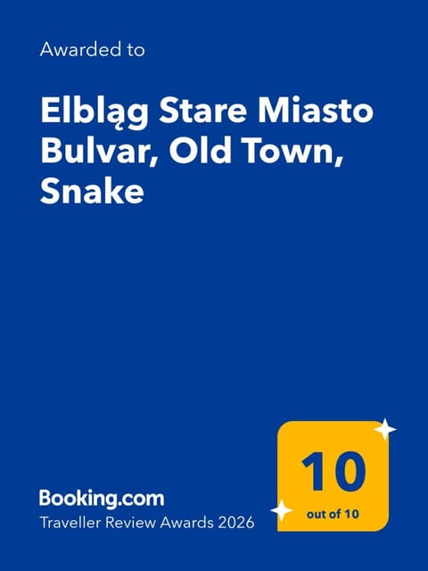 Elbląg Stare Miasto Bulvar, Old Town, Snake Apartment in Pomeranian Voivodeship