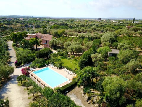 Property building, Bird's eye view, Pool view