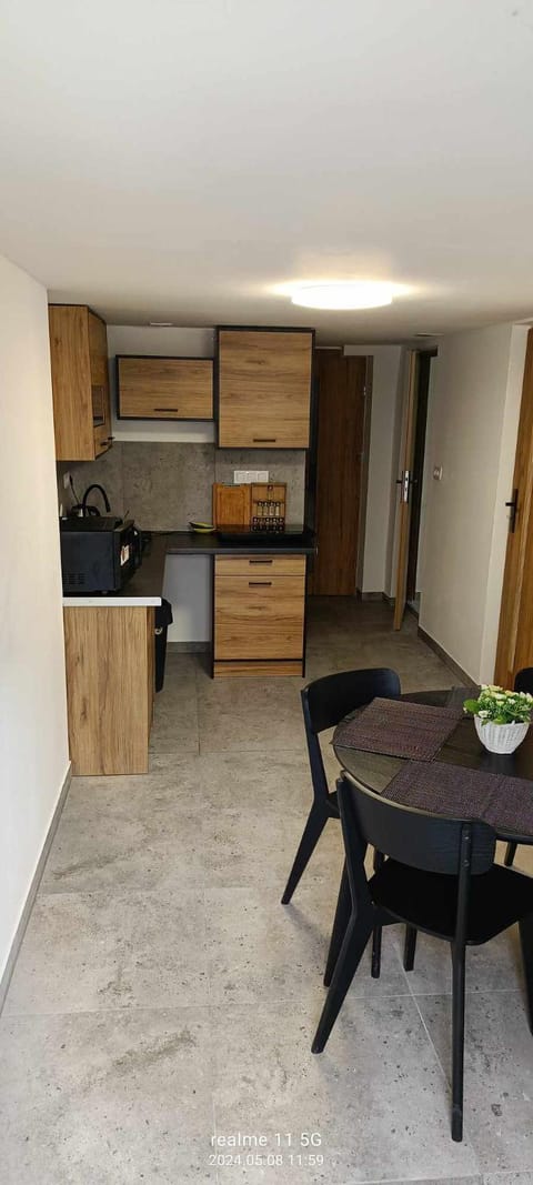 Kitchen or kitchenette, Dining area, stove