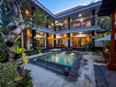 Property building, Pool view, Swimming pool