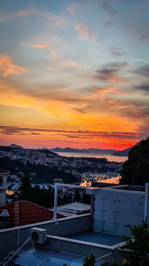 Sea view, Sunset