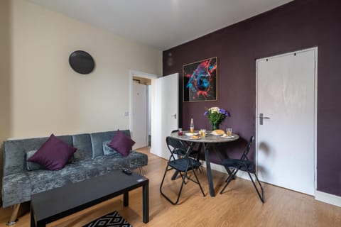 Living room, Seating area, Dining area, Food