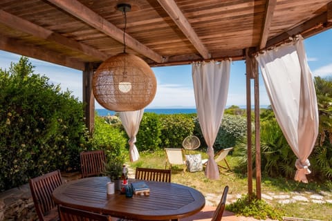 Patio, Garden view, Sea view