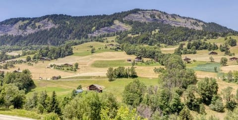 Spring, Natural landscape, Mountain view