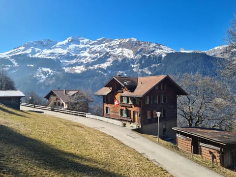 Property building, Spring, Natural landscape, Mountain view