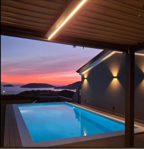Sea view, Swimming pool, Sunset