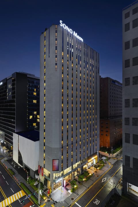 Property building, Night