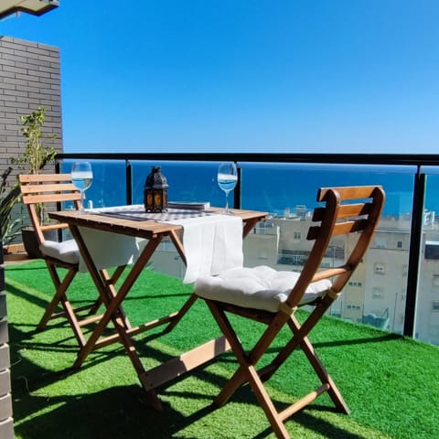 View (from property/room), Balcony/Terrace, Sea view