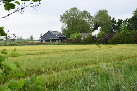 Zicht op Hoogelande Apartment in Koudekerke