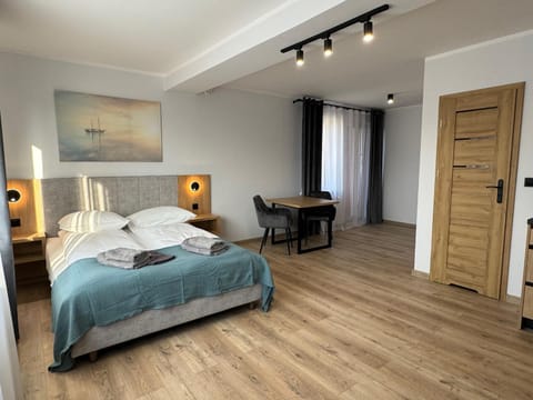 Bed, Photo of the whole room, Bedroom, towels, wardrobe