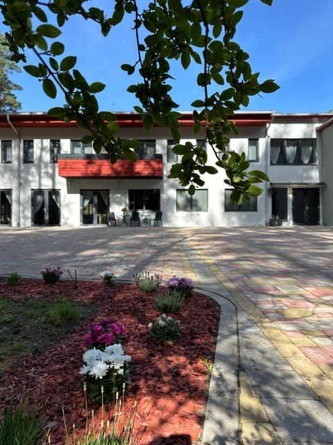 Property building, Spring, Day, Garden view