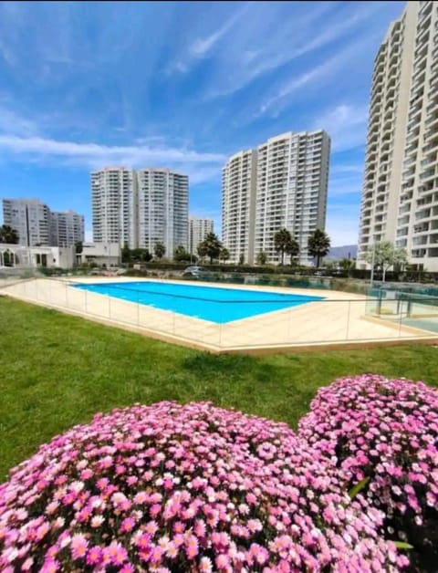 Property building, Garden view