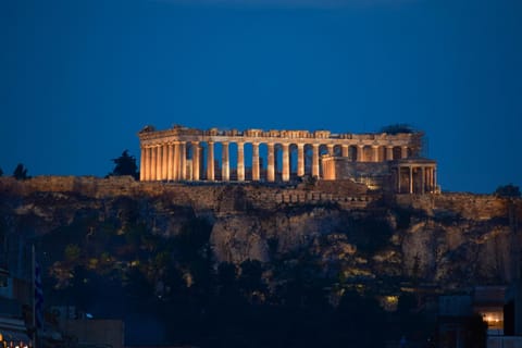 Nearby landmark, Night, Landmark view