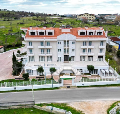 Property building, Spring, Natural landscape, Bird's eye view