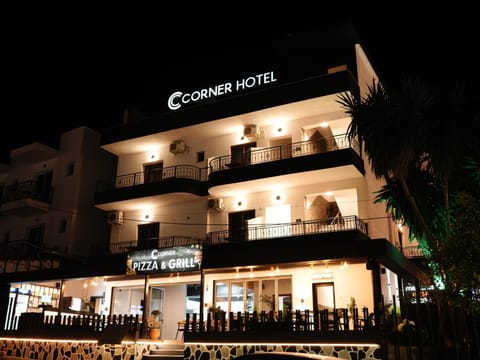 Property building, Restaurant/places to eat, Night, Property logo or sign, Logo/Certificate/Sign, Breakfast
