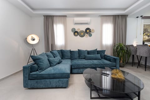 Living room, Seating area, air conditioner