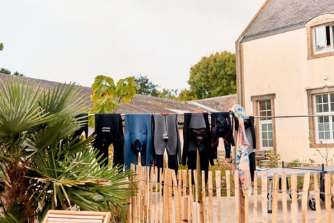 Inner courtyard view, furniture