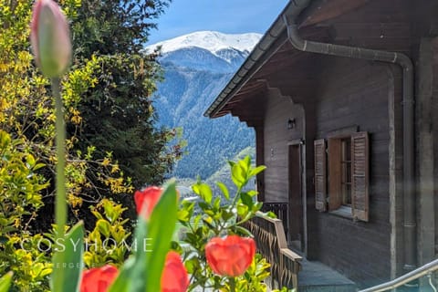 Property building, Spring, Day, Natural landscape, Mountain view