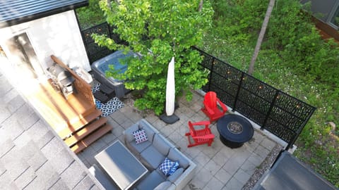 Patio, Day, Garden view