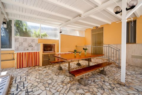 Property building, Patio
