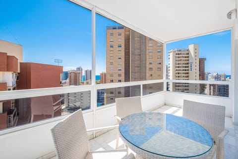 Day, View (from property/room), Balcony/Terrace, Living room, City view, Sea view